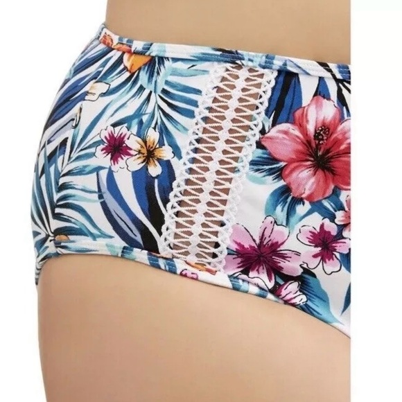 Time and Tru women’s Size 3XL Tropical Rainforest swim top & bikini bottom NWT - Picture 2 of 11